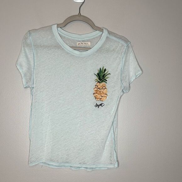 Free People Fruit Medley Pineapple Sweet Tee - Picture 2 of 5